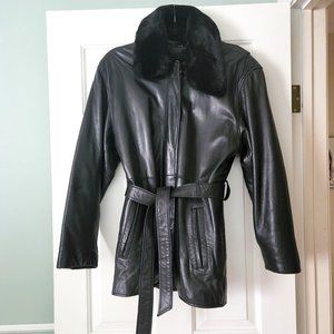 Albert Duke Leather Jacket with lining